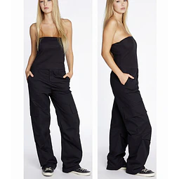 Molde Digital Mono Tipo Strapless Con bolsillos, talles S A Xxl