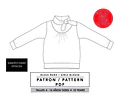 Molde De Costura, Patron Polerón Con Frunce Nena, Imprimible