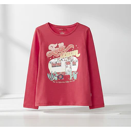 Molde Digital Polera Manga Larga Niña Pack Talles 2 Al 16