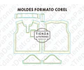 Molde Patron Coreldraw polera Polo Niños Talles Del 10 Al 16