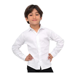 Molde Digital Camisa Niños Manga Larga, Pack Talles 2 Al 16