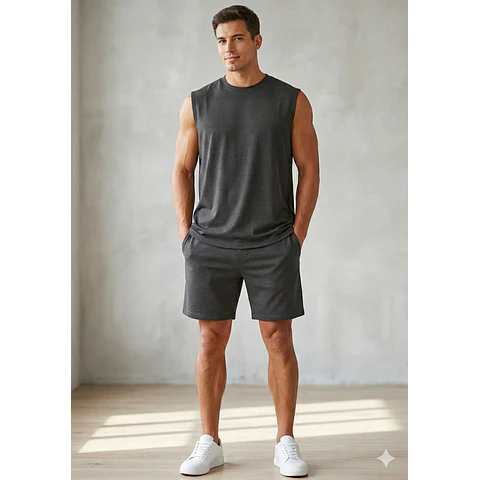 Molde Digital Musculosa Oversize Boxy Fit, Pack 5 Talles!