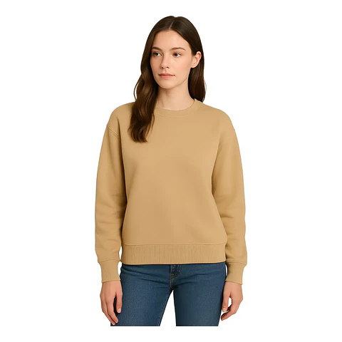 Molde Digital Buzo Cuello Redondo Mujer, pack Talles S Al Xxl