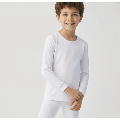 Molde Digital Camiseta Termica Niños/as Pack Talles 2 Al 16