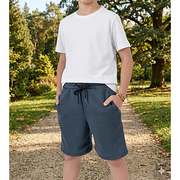 Molde Digital Patron De Bermuda Short Niños, Talles 2 Al 16