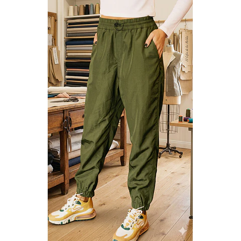 Molde Digital Babucha Cintura Y Botapie Elastico Talles S A Xxl