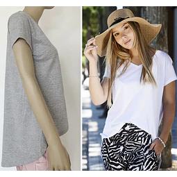 Molde Digital Remera Con Cola, Pack Talles S Al Xxl