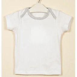 Molde Digital Remera Bebe Cuello Americano, Talles 1 Al 5