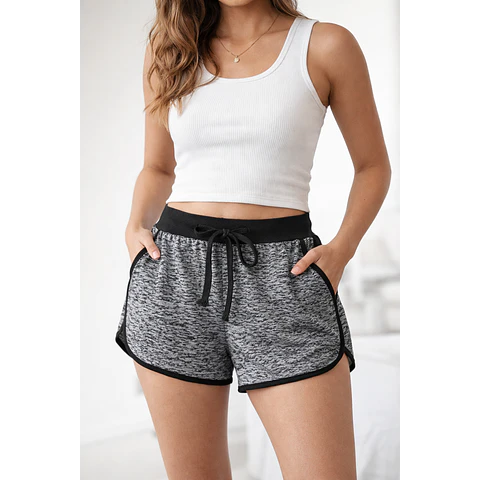 Molde Digital Patron De Short Con Vivo, Pack Talles S Al Xxl