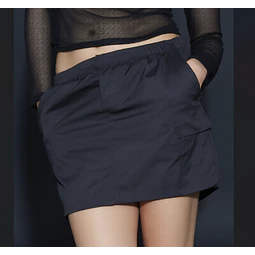 Molde Digital Falda Cargo Cintura Con elastico, Talles S A Xxl