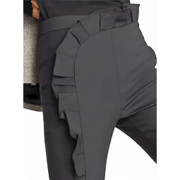 Molde Digital Pantalon Volado Vertical, Pack Talles S Al Xxl