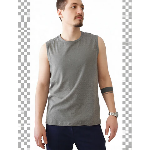 Molde Digital Remera Sin Mangas, Pack Talles 3xl Al 7xl