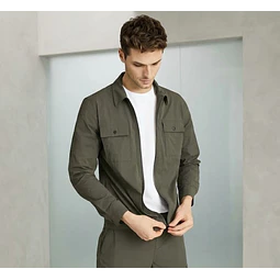 Molde Digital Campera Cuello Sport C/canesu, Talles S Al Xxl