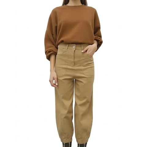 Molde Digital Pantalon Babucha Con Alforzas, Talles S Al Xxl