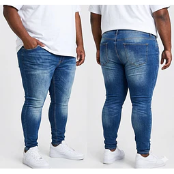 Molde Digital Jean Hombre, Patron Pack Talles 3xl Al 7xl