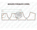 Molde Patron Coreldraw Short Deportivo Mujer Del 38 Al 46