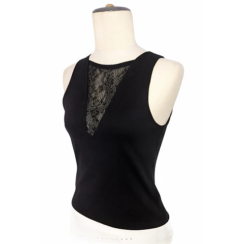 Molde Digital Musculosa C/ Encaje En V, Pack Talles S A Xxl