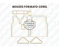 Molde Patron Coreldraw Chomba Polo Niños Talles Del 2 Al 8