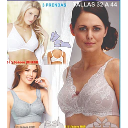 Patrones Moldes Corpiño Reductor X3/7tal Lenceria Imprimible
