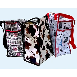 Molde De Costura, Patron Bolso De Mate, Pic Nic, Imprimible 