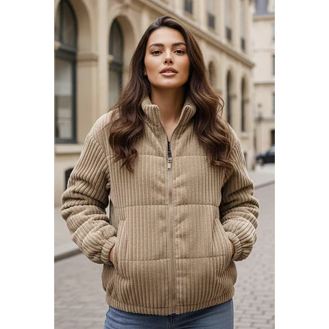 Patrón de costura para chaqueta acolchada