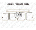 Molde Patron Coreldraw Mini Short Mujer Del 38 Al 46