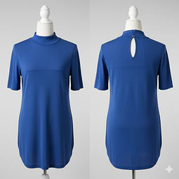 Molde Digital Vestido Con Canesu, Patron Pack Talles S A Xxl