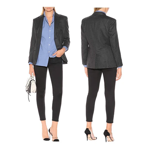 Molde Digital Blazer Con Forreria Patron Pack Talles S A Xxl