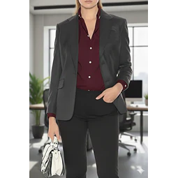 Molde Digital Blazer con Forreria Pack Talles Xl A 5xl