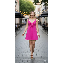 Molde Digital Vestido Recorte Busto Y Lazos Talles S A Xxl