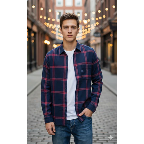 Molde Digital Camisa Manga Larga Hombre Pack Talles S A Xxl