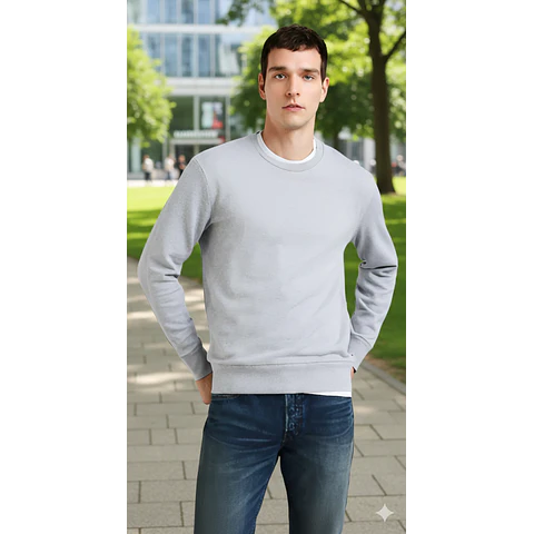 Molde Digital Buzo Cuello Redondo,patron Pack Talles S A Xxl