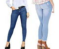Molde Digital Pantalon Jean Elastizado Patron Pack 5 Talles!