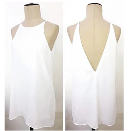 Molde Digital Vestido Evasee Cuello Redondo Talles S Al Xxl