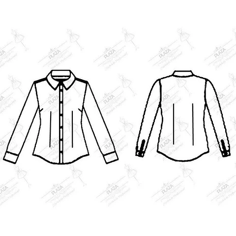 Moldes Patrones Imprimibles Blusa Camisera Basica Entallada S Al Xxl
