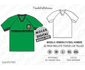 Moldes Patrones Polera Camiseta Futbol Hombre Talle S Al 2xl