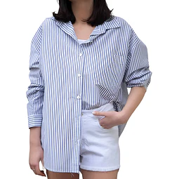 Molde Digital Blusa Extra Large Manga Caida, Pack Talles S Al Xxl