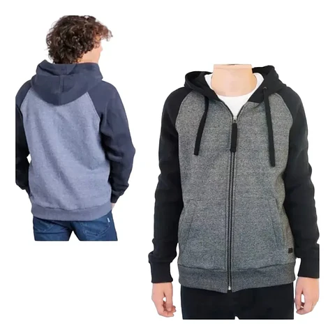 Molde Digital Chaqueta Ranglan C / Capucha Pack 5 Talles!