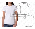 Molde Patron Imprimible Polera Basica Mujer Talles Xs Al 2xl