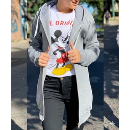 Molde Digital Chaqueta Buzo Mujer, Patron Pack Talles S A Xxl