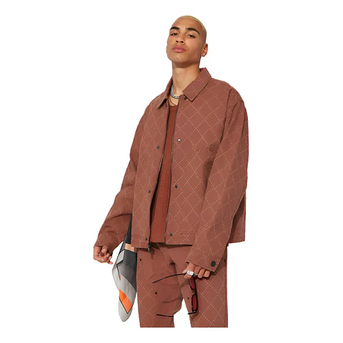 Molde Digital Chaqueta Con bolsillos Parche, Talles S Al Xxl