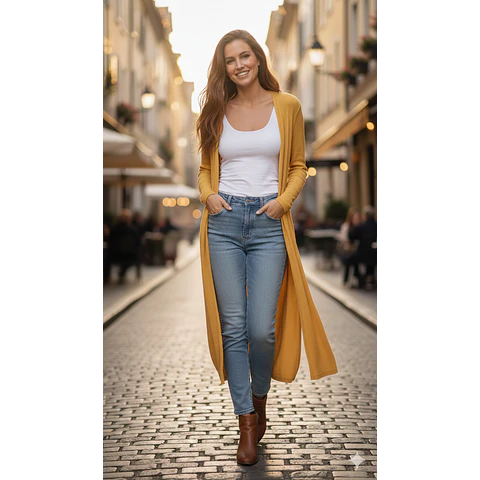 Molde Digital Abrigo Largo Spolverino C/tajos Pack 5 Talles!