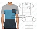 Molde Patron Imprimible Remera Hombre Talles Del S Al 2xl