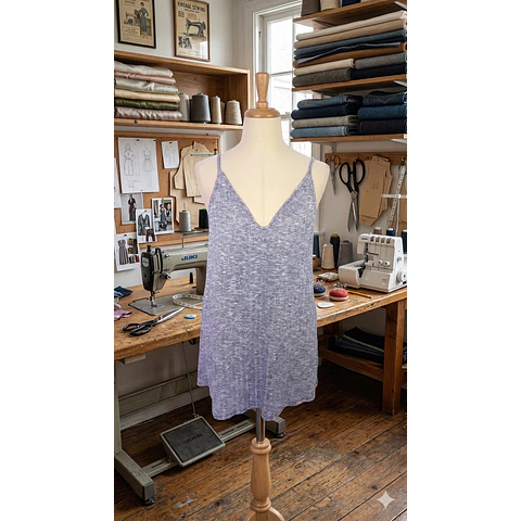 Molde Digital Vestido Escote V Ambos Lados Talles S Al Xxl