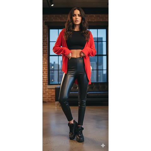 Molde Digital Calza Cuerina Patron Pack Talles S A Xxl