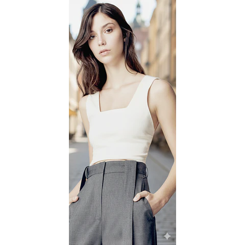 Molde Digital Top Escote Horizontal Pack Talles S A Xxl