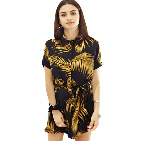 Molde Digital Vestido Camisa Con Lazo, Pack Talles S Al Xxl