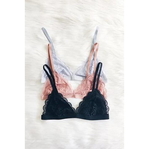 Patrones Moldes Bralette  Corpiño Lenceria Imprimible