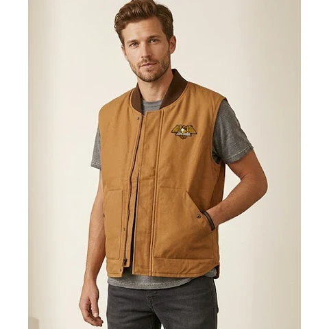 Molde Digital Chaleco C/bolsillo Parche, Pack Talles S A Xxl