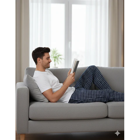 Molde Digital Pantalon Pijama Hombre Patron Pack 5 Talles!